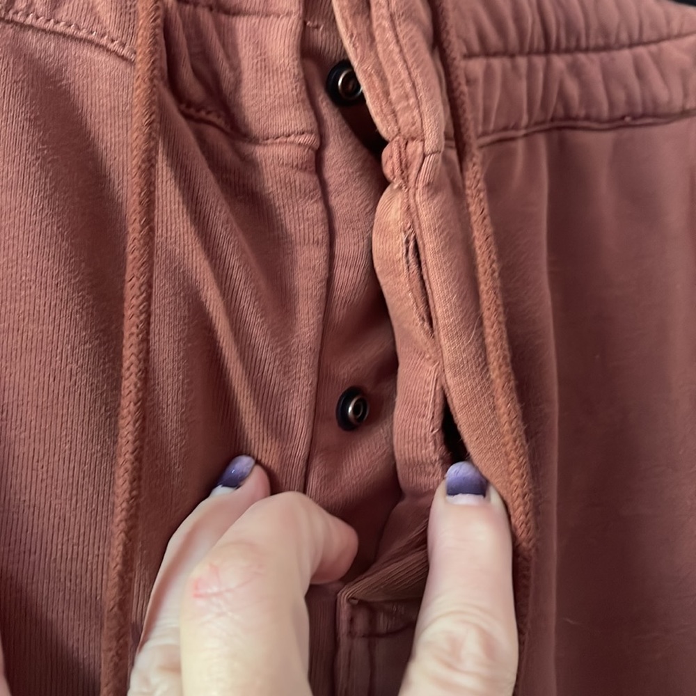 Free People Pink Track Pants - Picture 4 of 6
